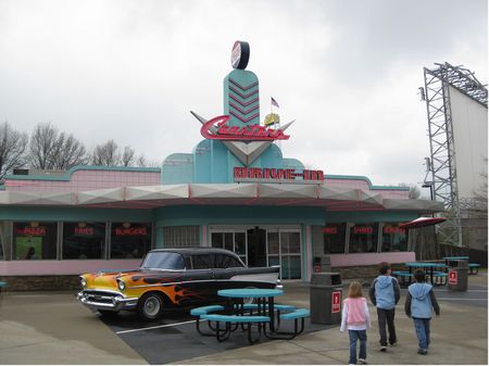 Coasters Drive-In photo, from ThemeParkInsider.com